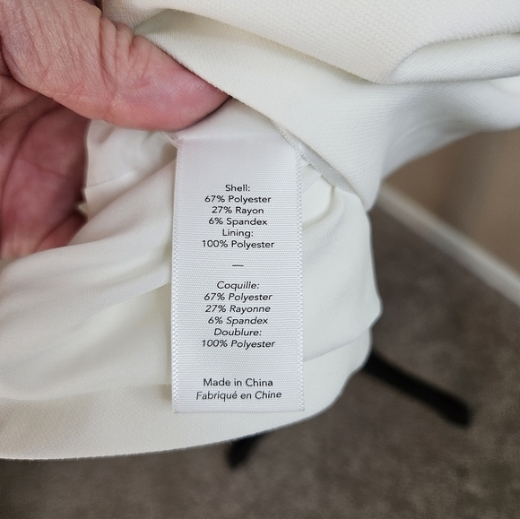 Likely Womens Isadora White Mini Dress Sz 10 Crossfront Cut-out Hip Clubbing Fun - Picture 14 of 14